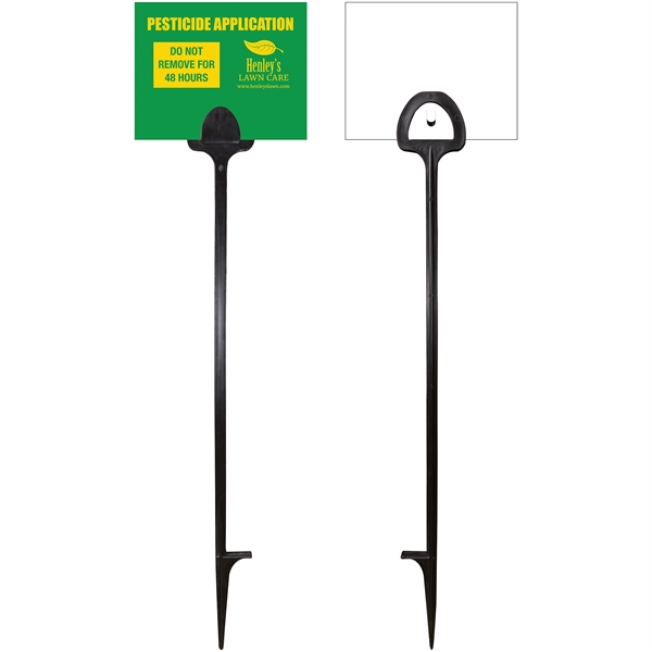 Value card stock marking signs with two color, front only print... from ASI 80228 Quinn