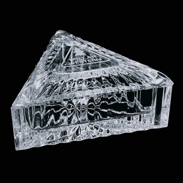 Elegant 24% Lead Crystal Trinket Box... from ASI 84592 St Regis Group