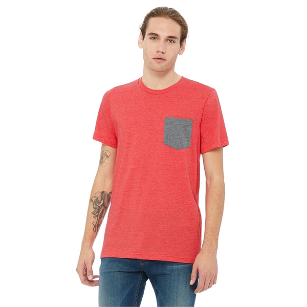 Bella+Canvas Men's Jersey Short Sleeve Pocket Tee... from ASI 89380 Staton Corporate and Casual / Staton® Staton Wholesale