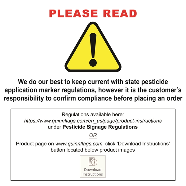 Value card stock marking signs with one color, front & back... from ASI 80228 Quinn