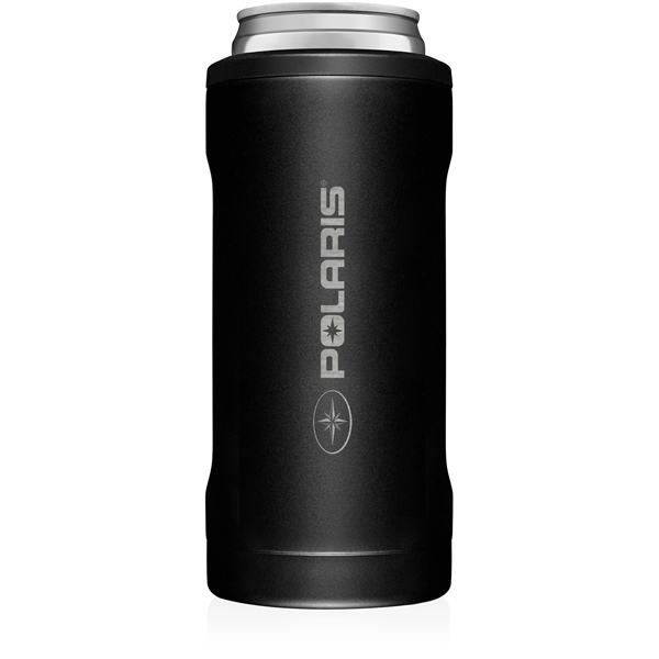 Triple-insulated, stainless steel can cooler designed for 12 oz. slim cans.... from ASI 61005 Hirsch Gift Inc