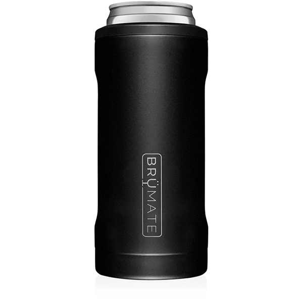 Triple-insulated, stainless steel can cooler designed for 12 oz. slim cans.... from ASI 61005 Hirsch Gift Inc