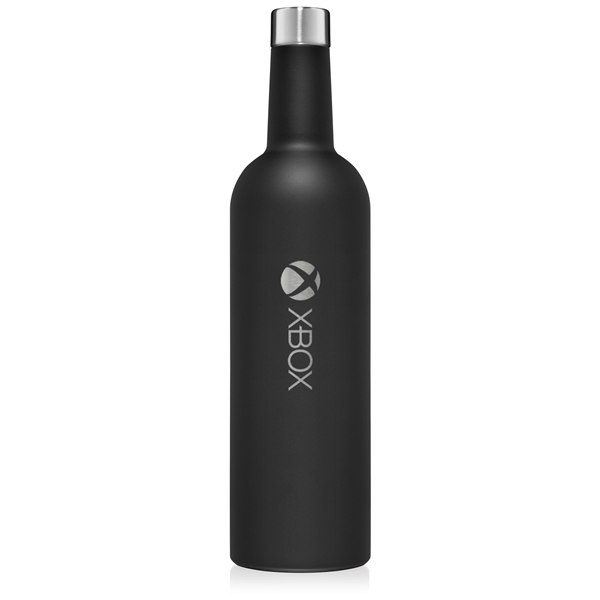 25 oz. insulated wine canteen made of stainless steel.... from ASI 61005 Hirsch Gift Inc