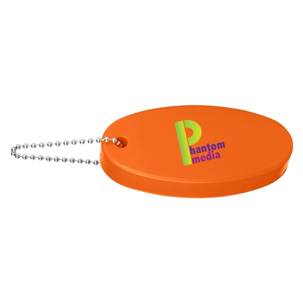 Floating foam stress reliever key chain with bead chain attachment.... from ASI 61125 Hit Promotional Products / Hit®