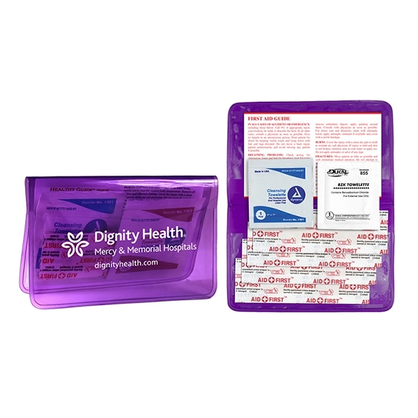 7 piece first aid kit in vinyl pouch... from ASI 62660 Innovation Line