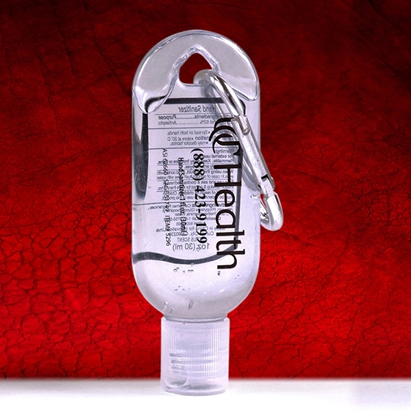 Bottle of 1 oz. citrus scented antibacterial sanitizer gel; features a... from ASI 62660 Innovation Line