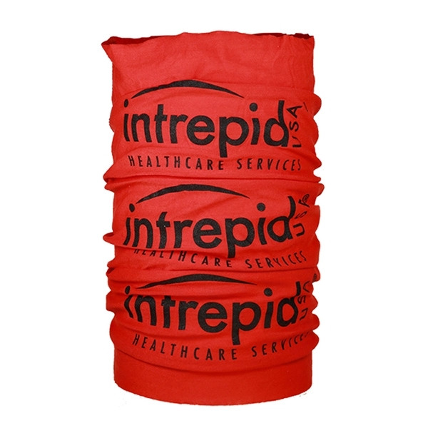 100% polyester microfiber neck gaiter/face cover; one size fits all.... from ASI 62660 Innovation Line