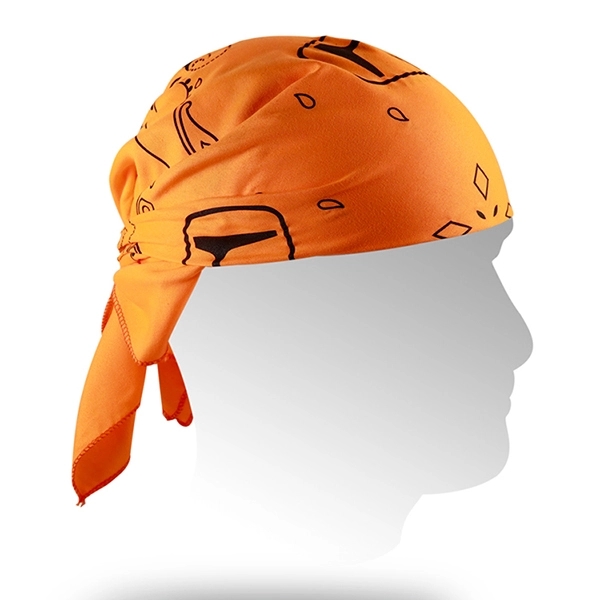 22" x 22" square polyester all purpose bandana.... from ASI 62660 Innovation Line