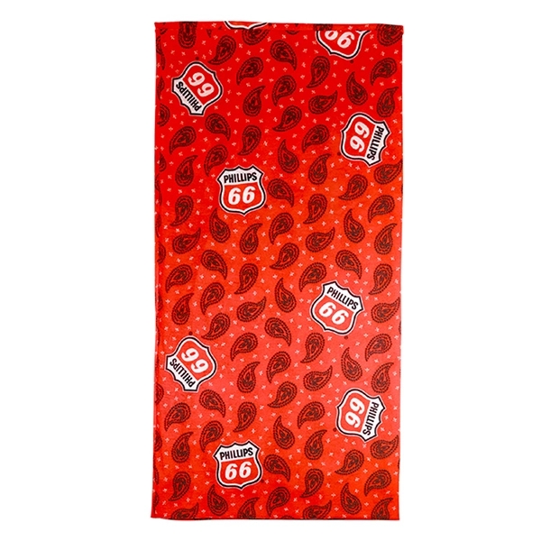 9 1/2" x 19" 260GSM microfiber polyester multi-function neck gaiter.... from ASI 62660 Innovation Line