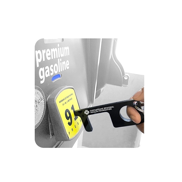 4" x 1 1/2" x 3/16" acrylic plastic touchless tool and... from ASI 62660 Innovation Line