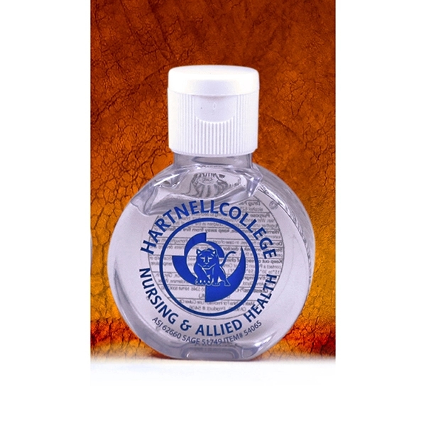 Standard sized bottle filled with 1 oz. of citrus scented hand... from ASI 62660 Innovation Line