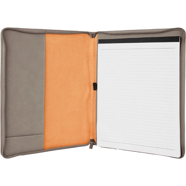 9.5" x 12" x 0.75" leatherette portfolio for notebooks, pad and... from ASI 92531 Unique Custom Products / UCP