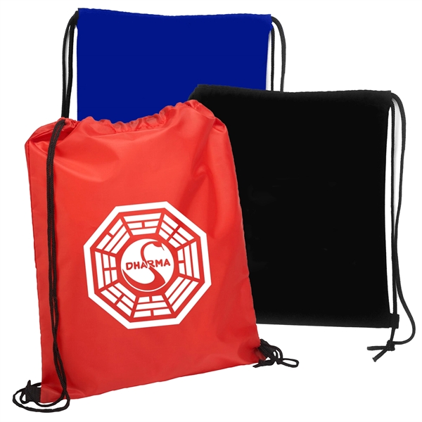 Stylish drawstring bag for sports gear and other essentials.... from ASI 57956 Graphco line