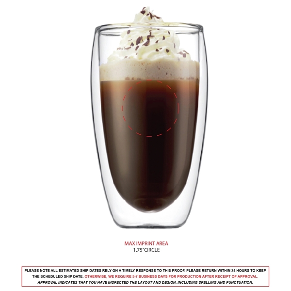 Bodum hand-blown, double wall glass keep your hot drinks hot and... from ASI 80060 VisionUSA