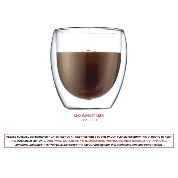 Bodum hand-blown, double wall glass keep your hot drinks hot and... from ASI 80060 VisionUSA