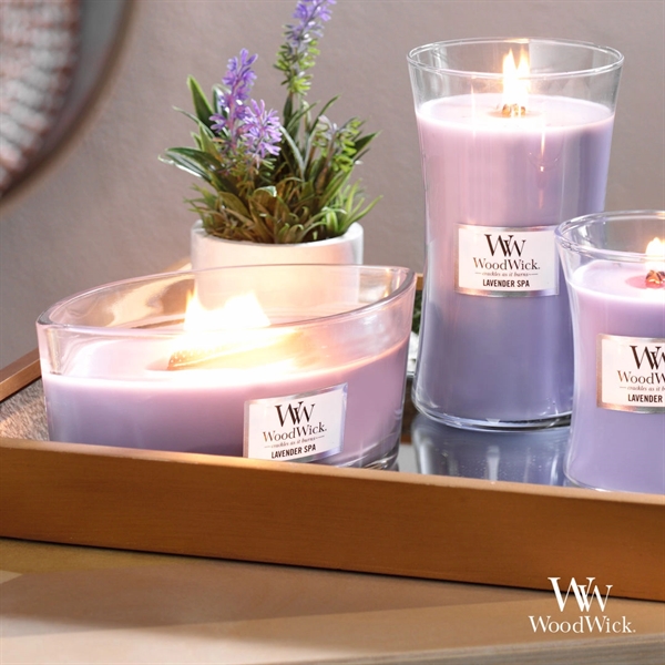 The ellipse shape of the Woodwick candle creates a wider opening... from ASI 84592 St Regis Group