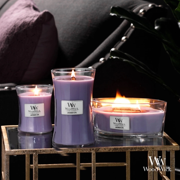 The ellipse shape of the Woodwick candle creates a wider opening... from ASI 84592 St Regis Group