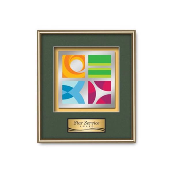VividPrint award framed in our exquisite Fenestra molding with your choice... from ASI 84592 St Regis Group
