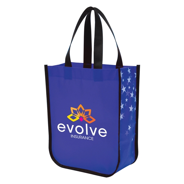Star Struck tote bag with long handles for comfortably carrying your... from ASI 61125 Hit Promotional Products / Hit®