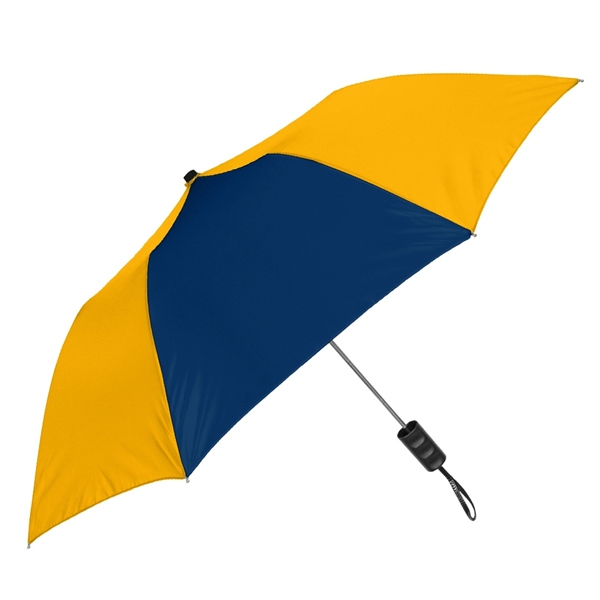Automatic-opening umbrella that measures 15" when folded. Available in 30 attractive... from ASI 89955 StrombergBrand / Stromberg Brand Stromberg