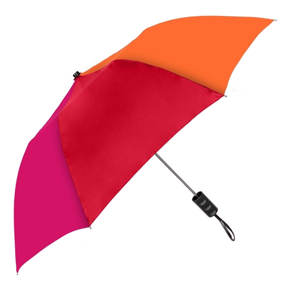 Automatic-opening umbrella that measures 15" when folded. Available in 30 attractive... from ASI 89955 StrombergBrand / Stromberg Brand Stromberg