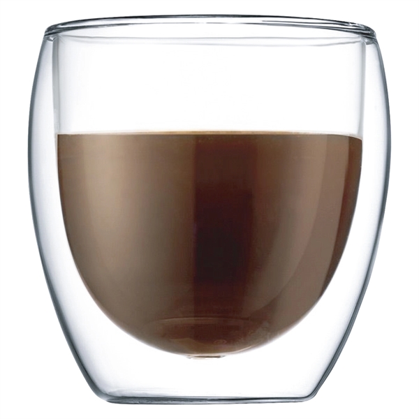 Bodum hand-blown, double wall glass keep your hot drinks hot and... from ASI 80060 VisionUSA