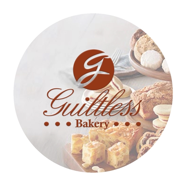 3 5/8" paper coaster with a round shape and protective lamination... from ASI 61125 Hit Promotional Products / Hit®