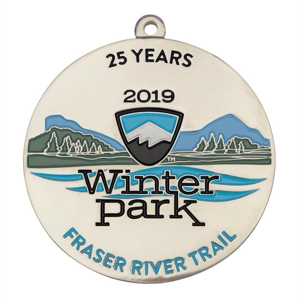 Die struck brass medals with 2D imprint in up to four... from ASI 52263 EMT / EMT