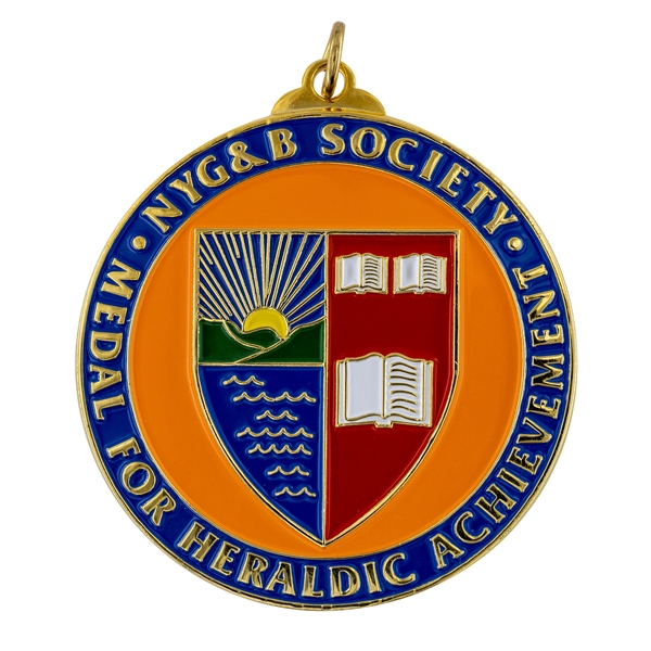 Die struck brass medals with 2D imprint in up to four... from ASI 52263 EMT / EMT