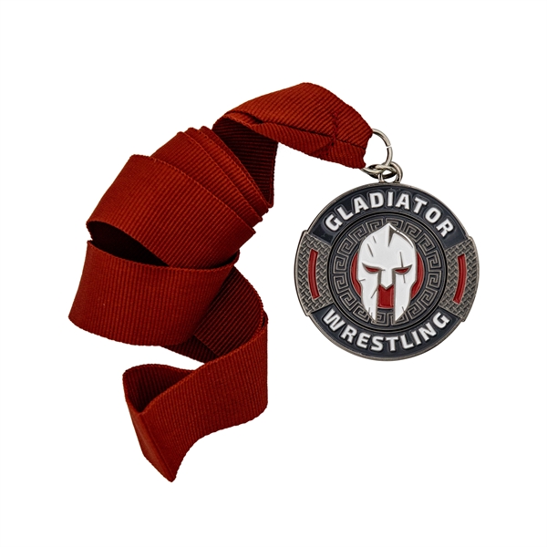 Die struck brass medals with 2D imprint in up to four... from ASI 52263 EMT / EMT