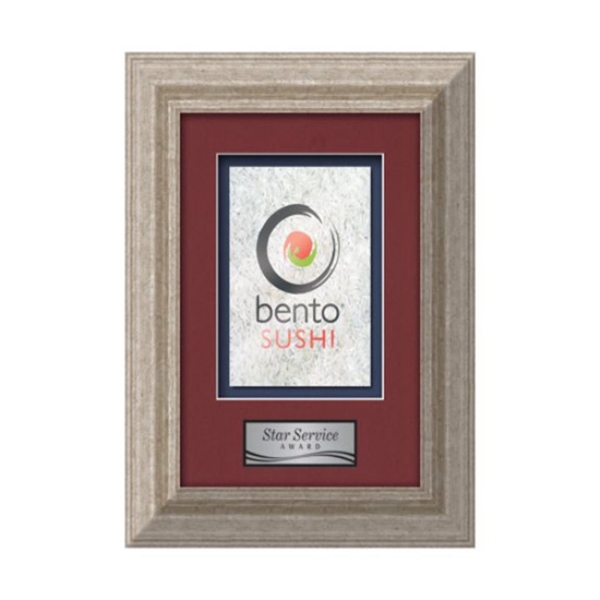 VividPrint award framed in our exquisite Terrene molding with your choice... from ASI 84592 St Regis Group
