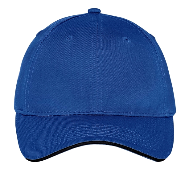 Port & Company Unstructured Sandwich Bill Cap.... from ASI 84863 SanMar