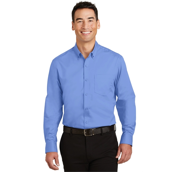 Port Authority SuperPro Twill Shirt.... from ASI 84863 SanMar