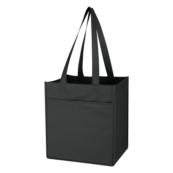 Non-Woven 6 Bottle Wine Tote.  Made of 80 Gram Non-Woven,... from ASI 61125 Hit Promotional Products / Hit®