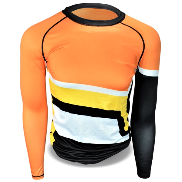 Adult Fully Customized Long Sleeve Rash Guard/Compression Shirt SPF30+... from ASI 72657 Active Life Promo / Active Life Promo