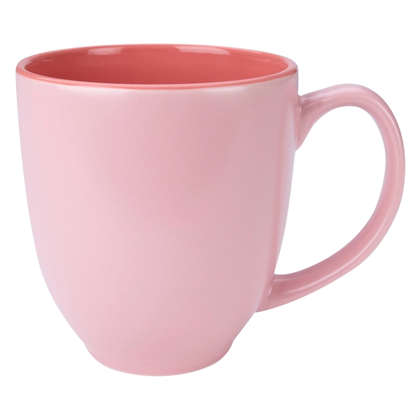 Pastel colored bistro mug that holds up to 14 oz.... from ASI 61125 Hit Promotional Products / Hit®