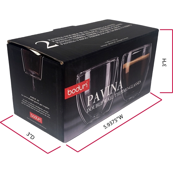 Bodum hand-blown, double wall glass keep your hot drinks hot and... from ASI 80060 VisionUSA