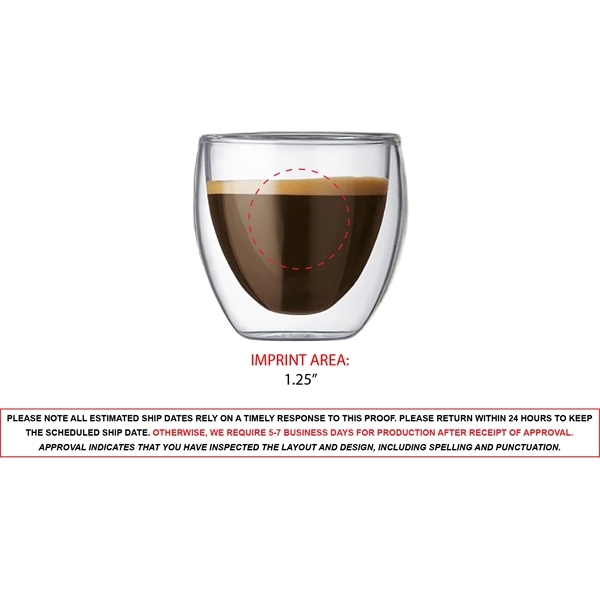 Bodum hand-blown, double wall glass keep your hot drinks hot and... from ASI 80060 VisionUSA