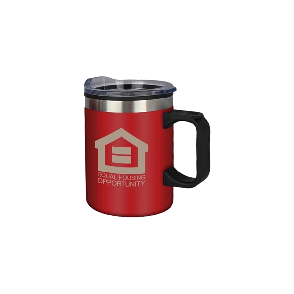 Double Wall Mug With Stainless Steel Plating... from ASI 31517 Admart Products