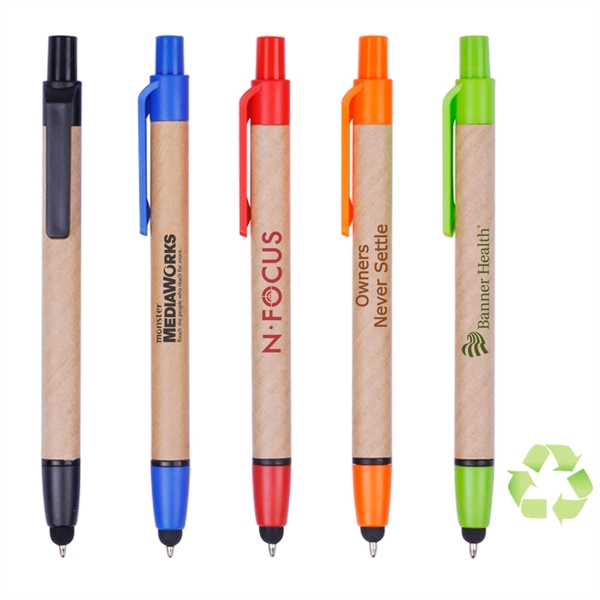 ECO Ballpoint Pen with Stylus... from ASI 31517 Admart Products / Admart Line