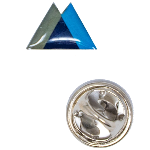 Custom shape offset print lapel pin.... from ASI 61966 HPG / BCG Creations