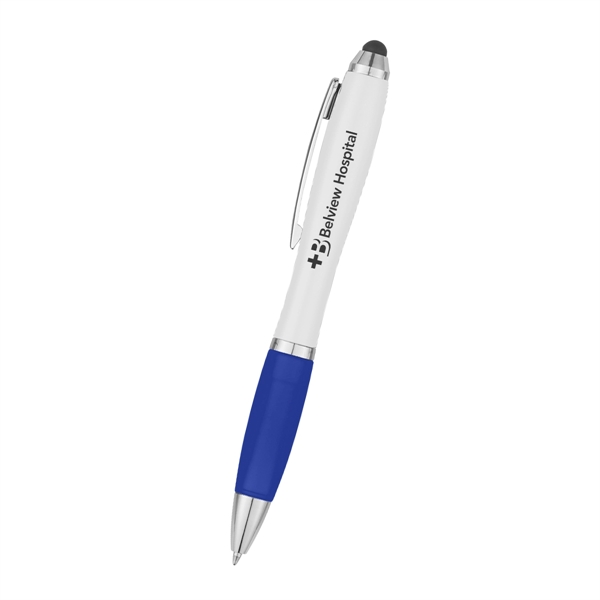 Antibacterial twist-action stylus pen that helps limit the spread of harmful... from ASI 61125 Hit Promotional Products / Hit®