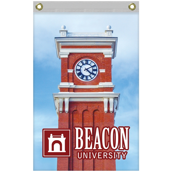 Economical 2' x 3' short-term outdoor and indoor-use full color 100... from ASI 80228 Quinn