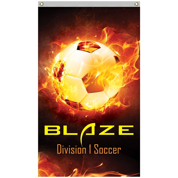 3' x 5' Promotional Polyester Single Reverse Flag... from ASI 80228 Quinn