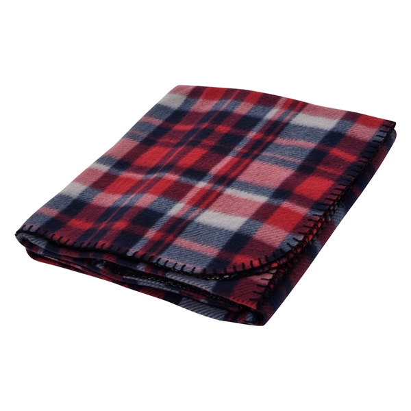 Fraser fleece blanket for decoration and getting cozy underneath for comfort.... from ASI 61125 Hit Promotional Products / Hit®