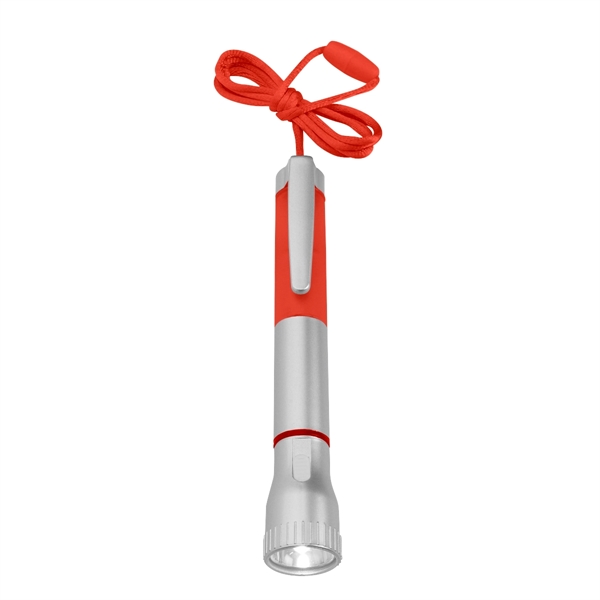 Flashlight with light up pen and extra bright LED light.... from ASI 61125 Hit Promotional Products / Hit®
