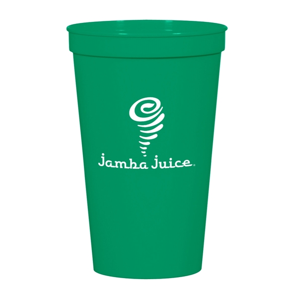 22 Oz. Big Game Stadium Cup. Made With Up To 25%... from ASI 61125 Hit Promotional Products / Hit®