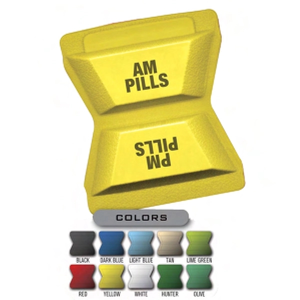 Pill Box,Pill Case,Pill Holder,Pill Organizer, Medication daily Dose, Earplugs, Aspirin, Cannabis,... from ASI 62786 Intl Molded Pkg / IMPAK™