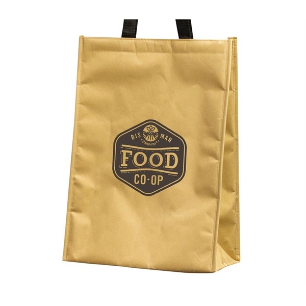 12" x 17" x 7" recycled Kraft paper bag with foam... from ASI 37218 Athena Promo (tm)