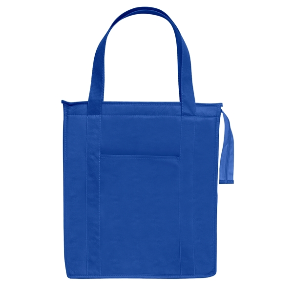 Non-Woven Insulated Shopper Tote Bag.  Made Of 80 Gram Non-Woven,... from ASI 61125 Hit Promotional Products / Hit®